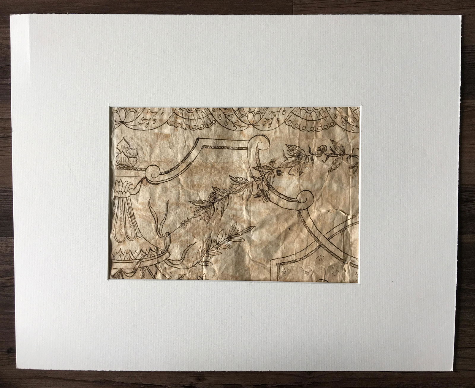 18th Century Ink Drawing (1 of 1)