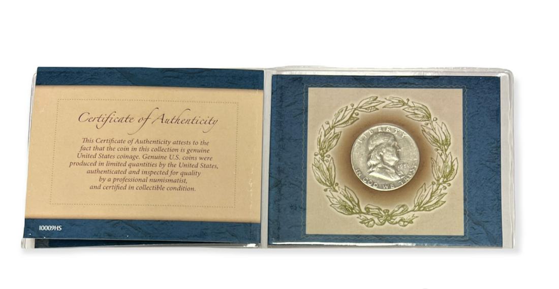 1951-S 50c Franklin Silver Half Dollar Average Circulated (1 of 4)