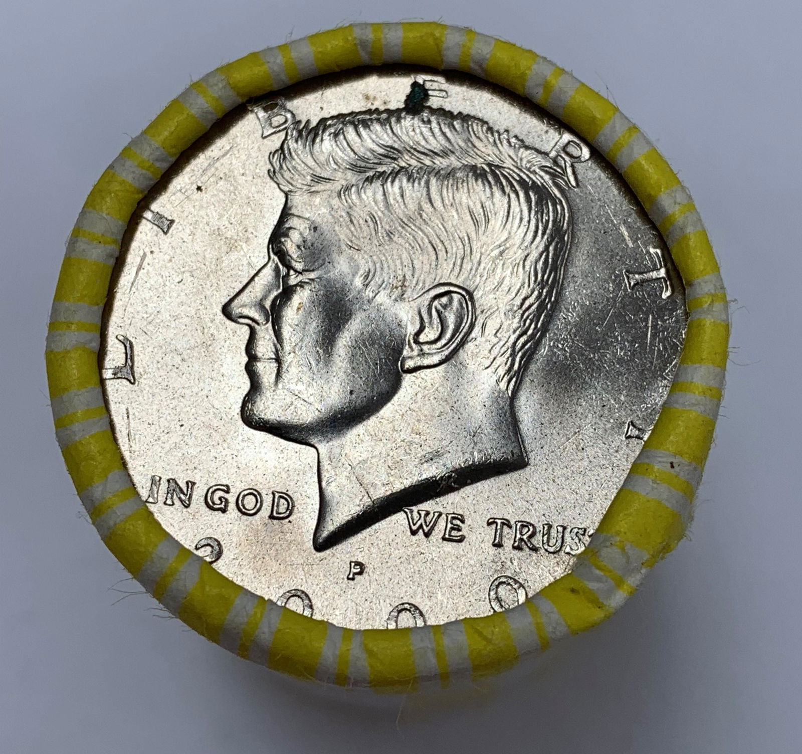 2000-P U.S. Mint Wrapped Roll of 20 Kennedy Half Dollars CLAD BU (1 of 4)