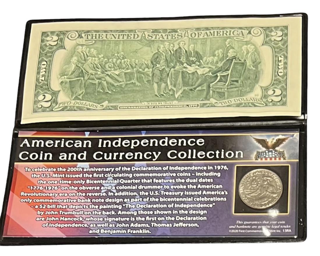 American Independence Coin and Currency Collection (1 of 1)