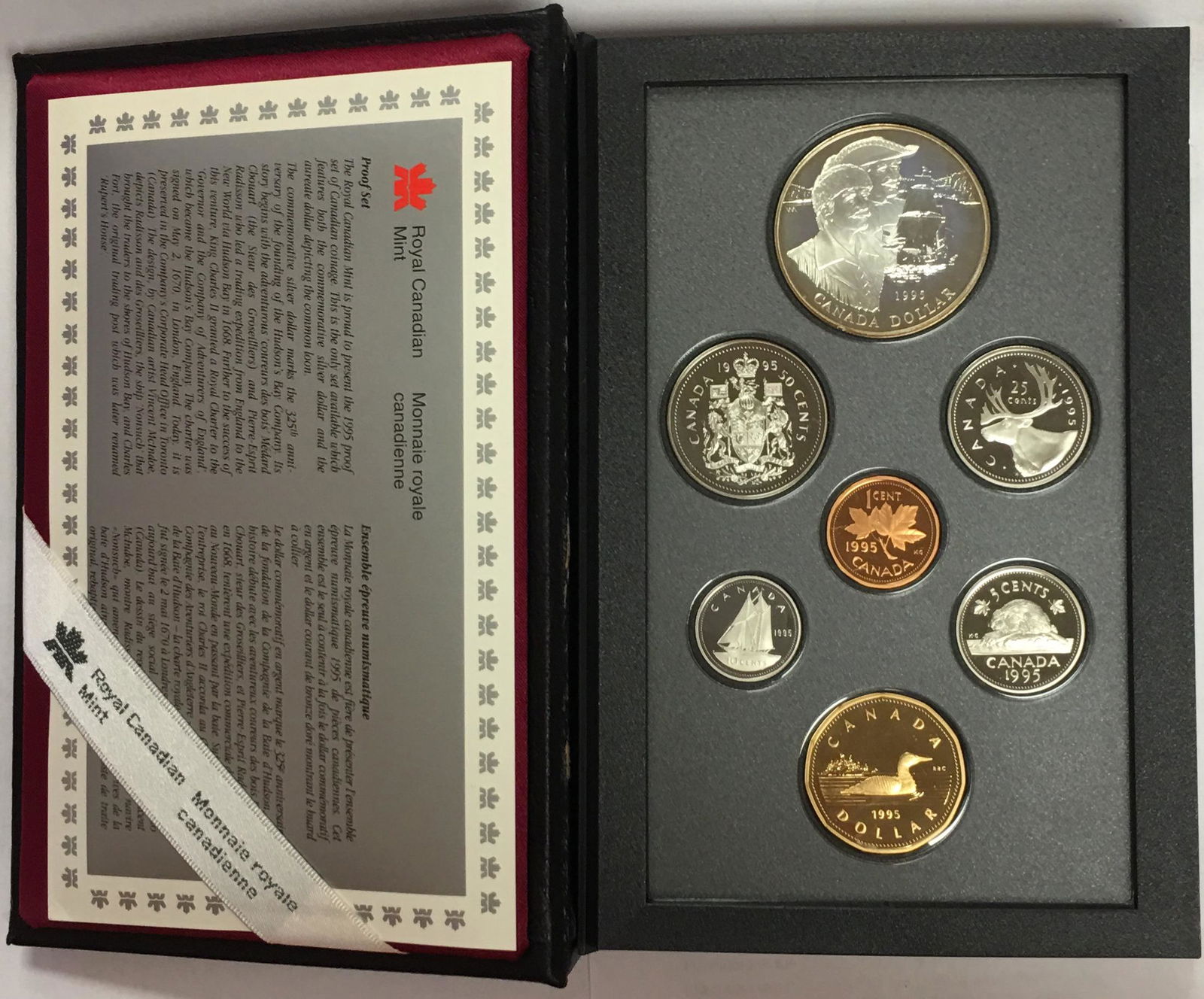 1995 Canada Double Dollar 7-Coin Proof Set in Original Package (1 of 4)
