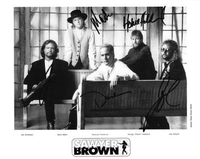 AUTOGRAPHED Sawyer Brown Band 8x10 Photo: AUTOGRAPHED Sawyer Brown Band 8x10 Photo