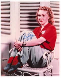 *AUTOGRAPHED*Alice Faye 8x10 Photo: *AUTOGRAPHED*Alice Faye 8x10 Photo Product Description This 8x10 Colored Photo is Autographed by Alice Faye! Beautiful condition! Perfect for your collection! UPC: Faye All pictures are part