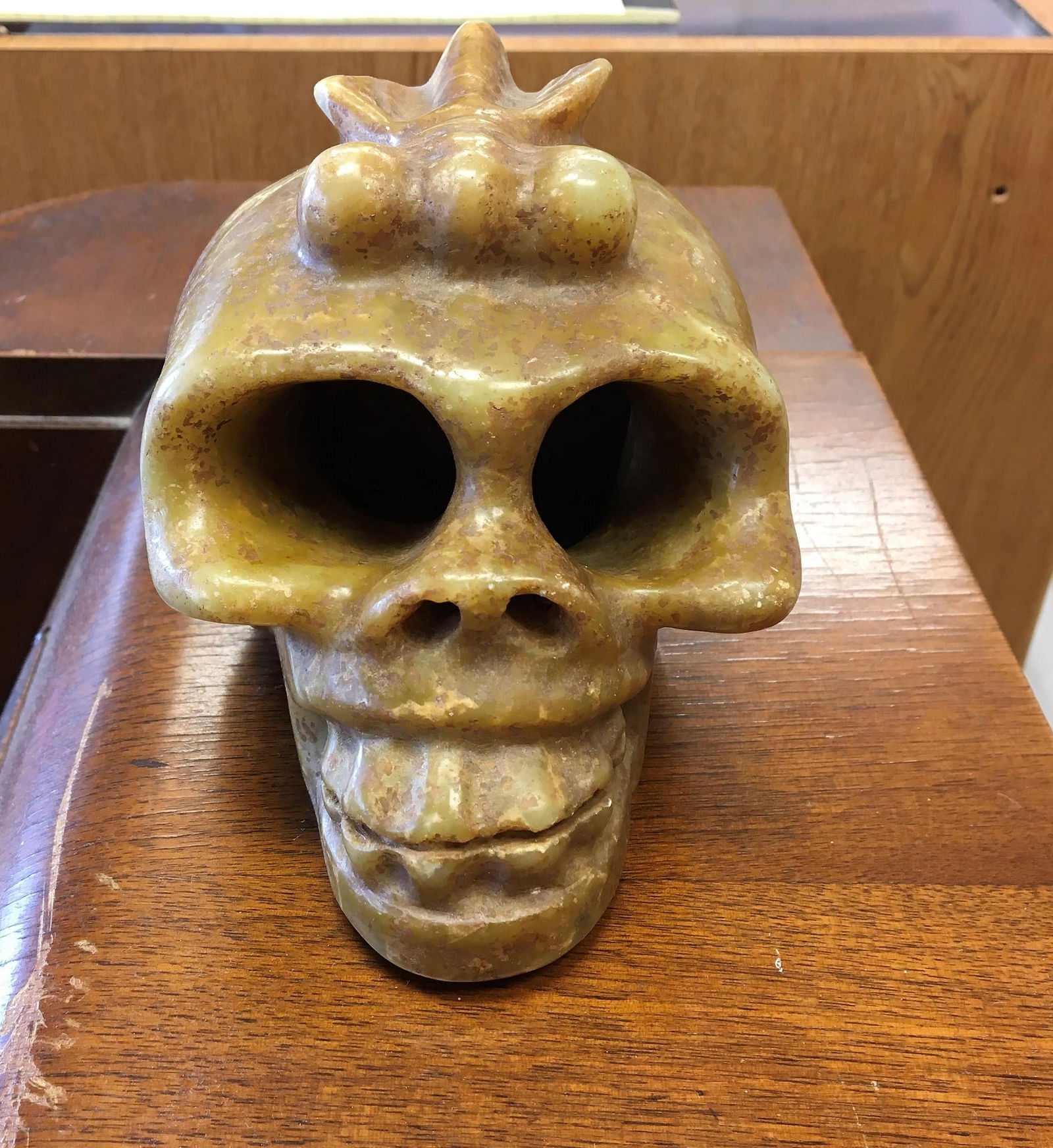 Antique Memento Mori Skull (1 of 4)