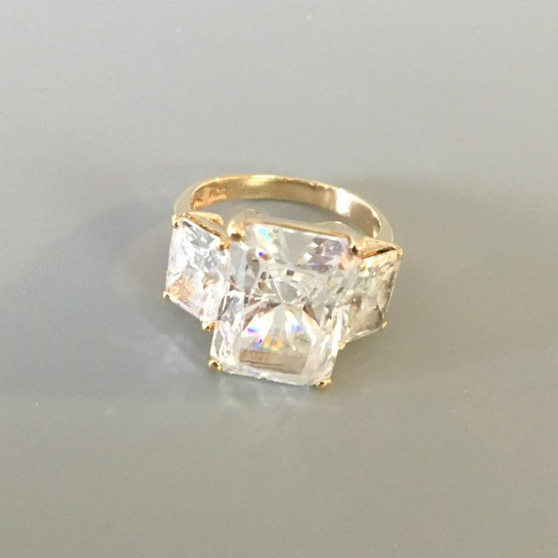 14K Yellow Gold and Morganite Ring (1 of 2)