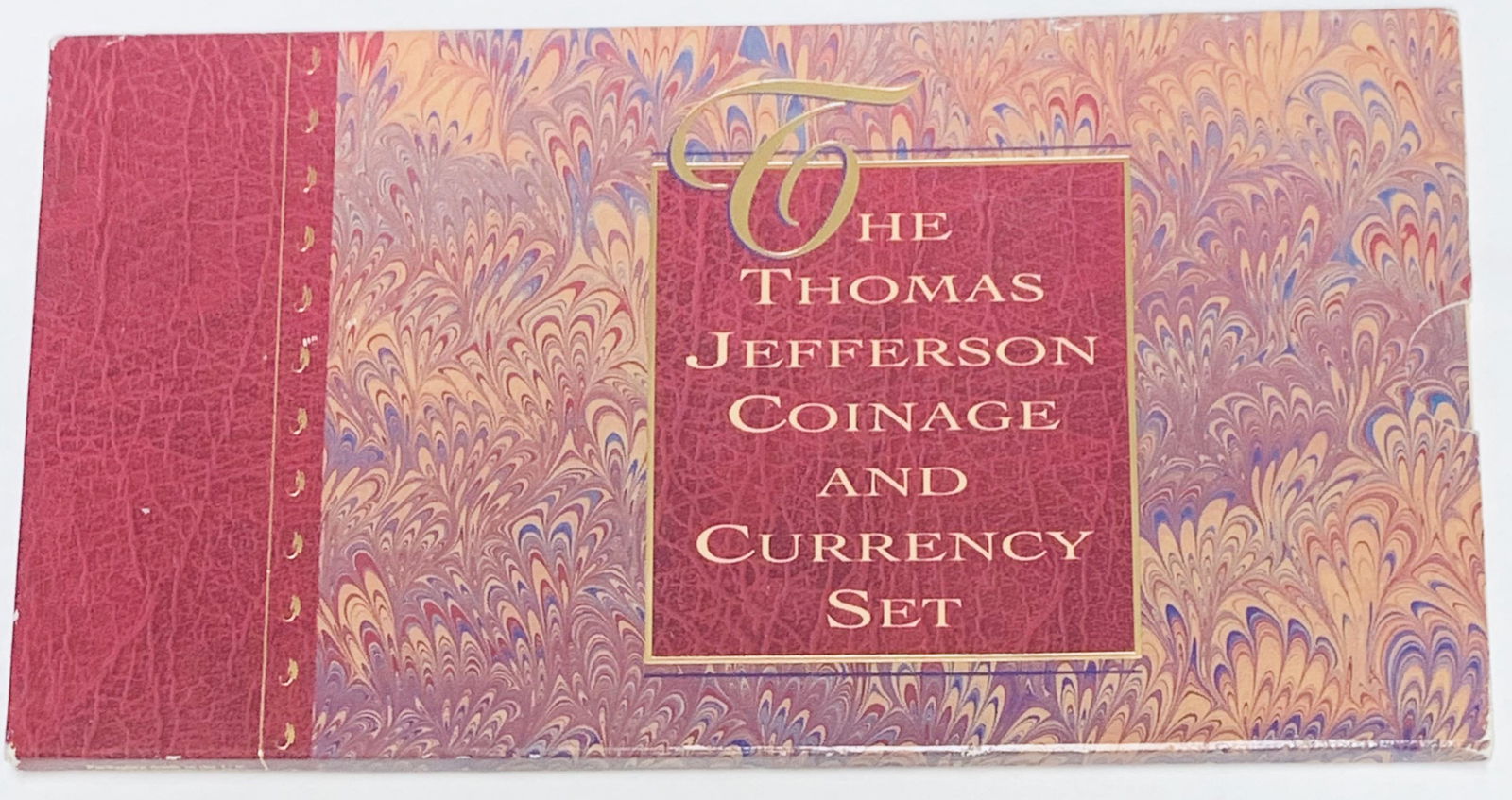 1993-P Thomas Jefferson Coinage and Currency Set in Original Government Coinage: 1993-P Thomas Jefferson Coinage and Currency Set in Original Government Coinage. This set includes: 1993-P $1 Thomas Jefferson 250th Anniversary Silver Dollar Uncirculated - 90% silver, 10% copper; we