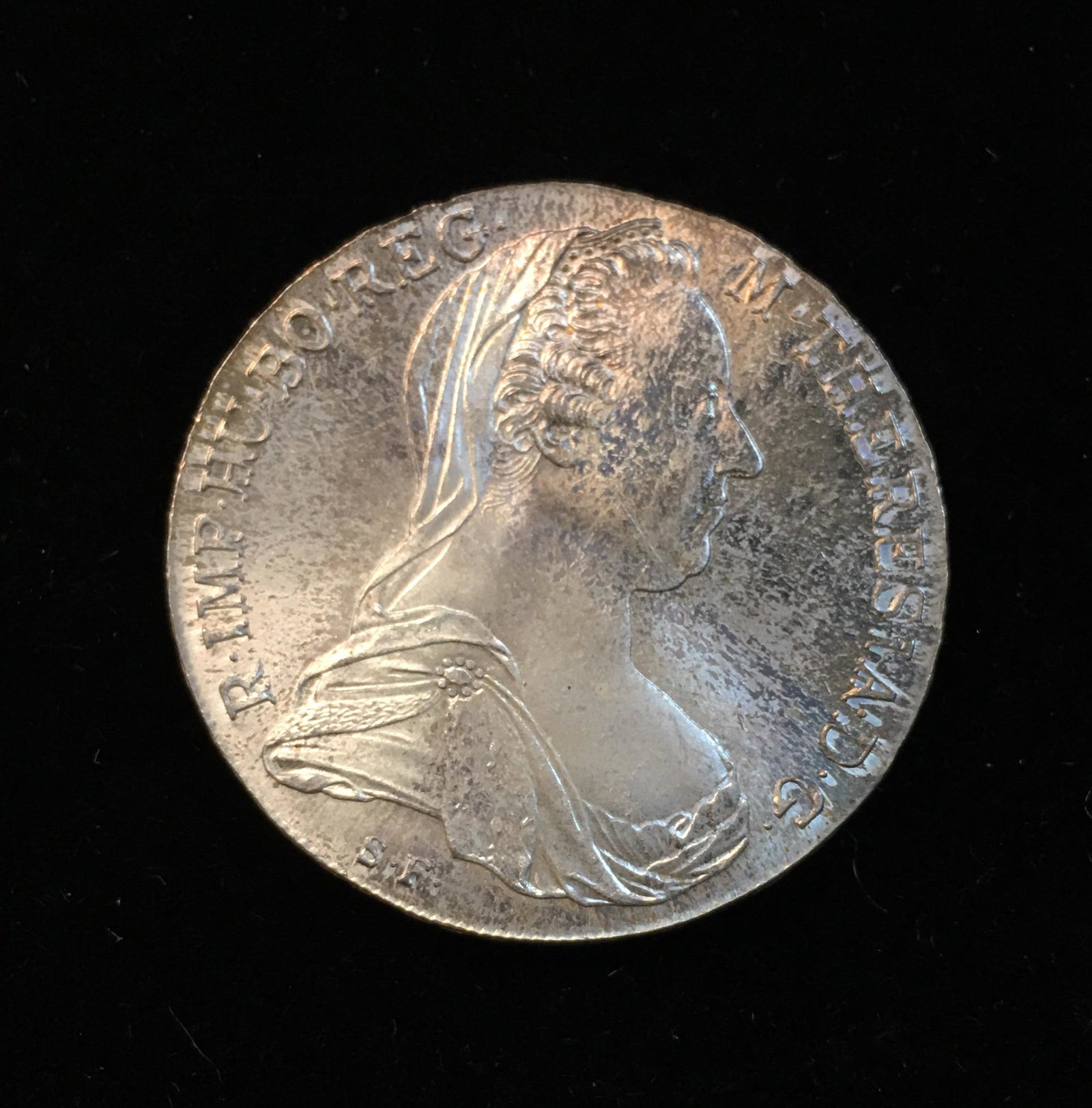 THALER RESTRIKE 1780 MINT STATE AUSTRIAN SILVER THERESIA .833 Fine Silver (1 of 2)