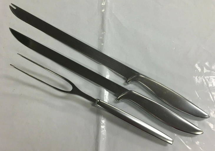 3Piece Gerber Carving Set ( Two Knives and Fork) without Box (0890