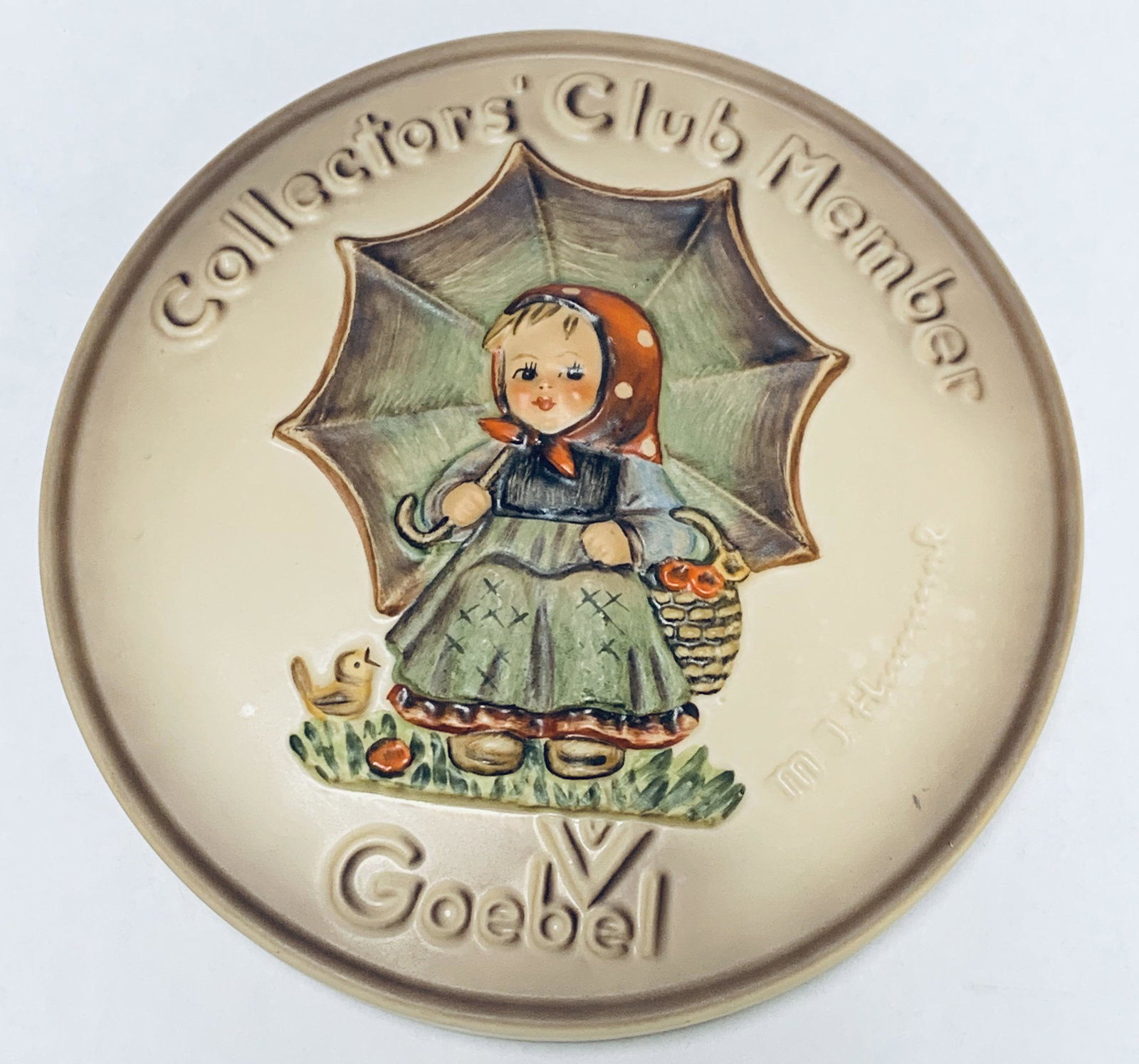 1978 Goebel Hummel Annual Collector Plate Special Edition #2 Hum 690 (1 of 8)
