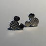 Sterling Silver Child's Mickey Mouse Earrings