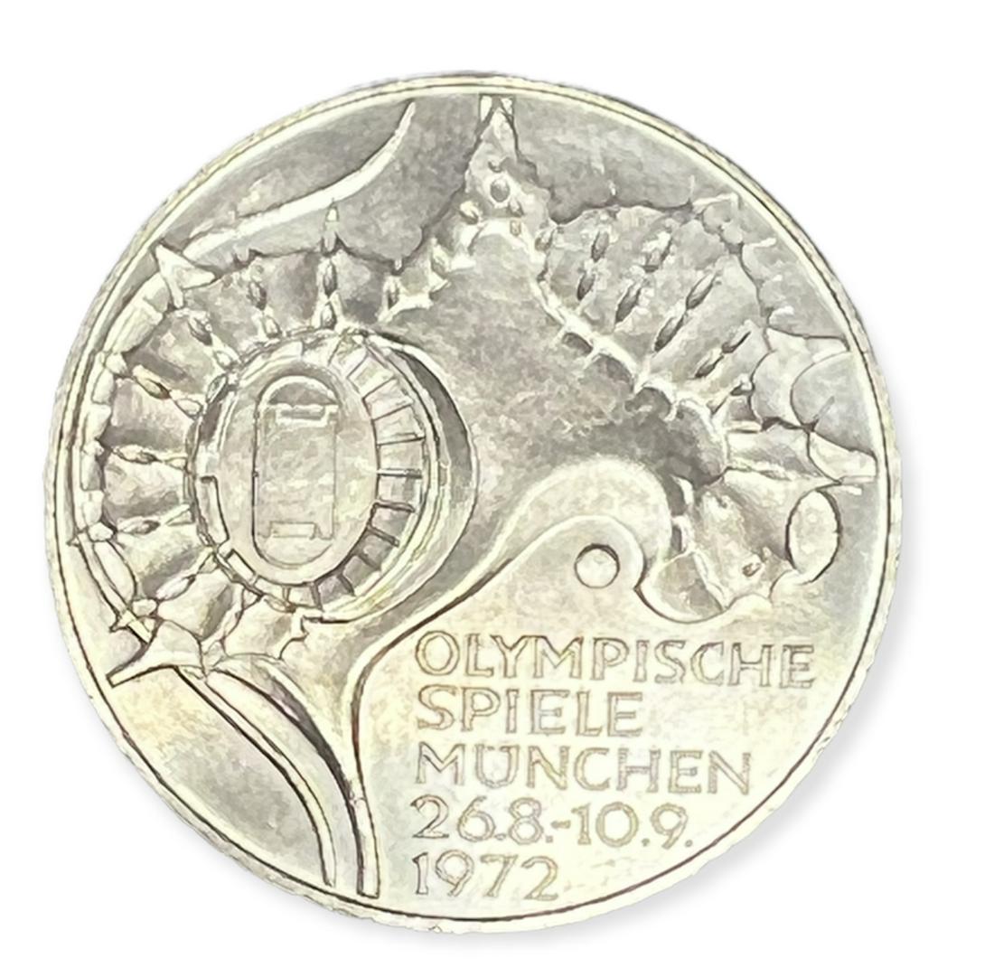 1972D Germany - Federal Republic 10 Mark KM# 133 ASW: 0.3115oz BU (1 of 2)