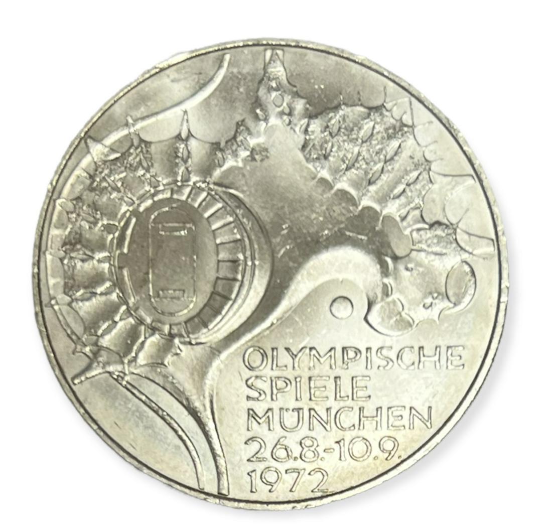 1972J Germany - Federal Republic 10 Mark KM# 133  ASW: 0.3115oz BU (1 of 2)