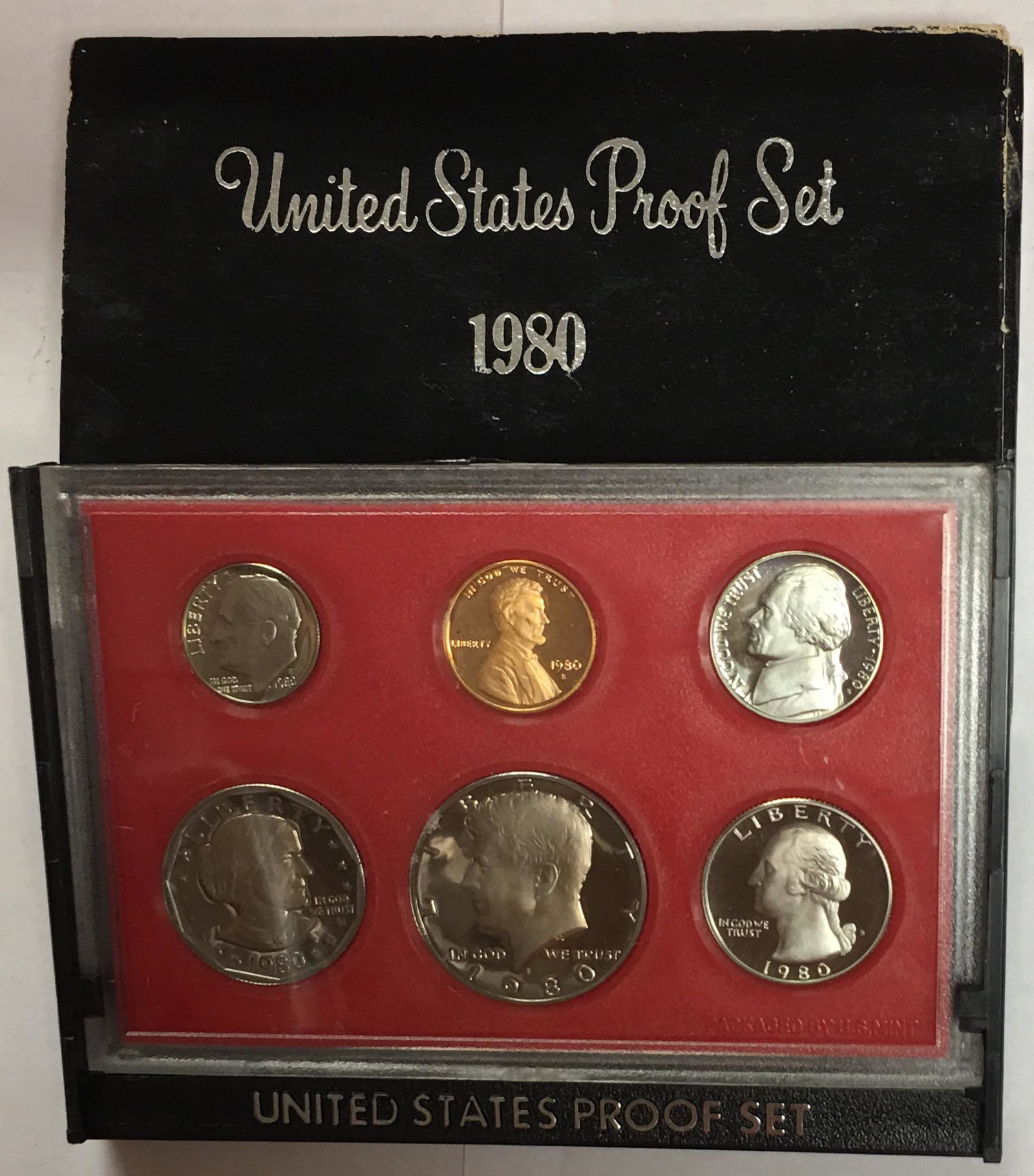 1980-S US Proof Set in Original Government Packaging (1 of 3)