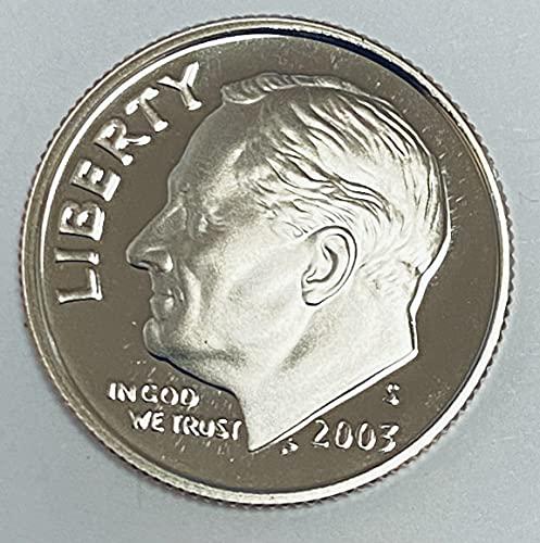 2003 S Roosevelt Clad Dime 10c Proof (1 of 1)