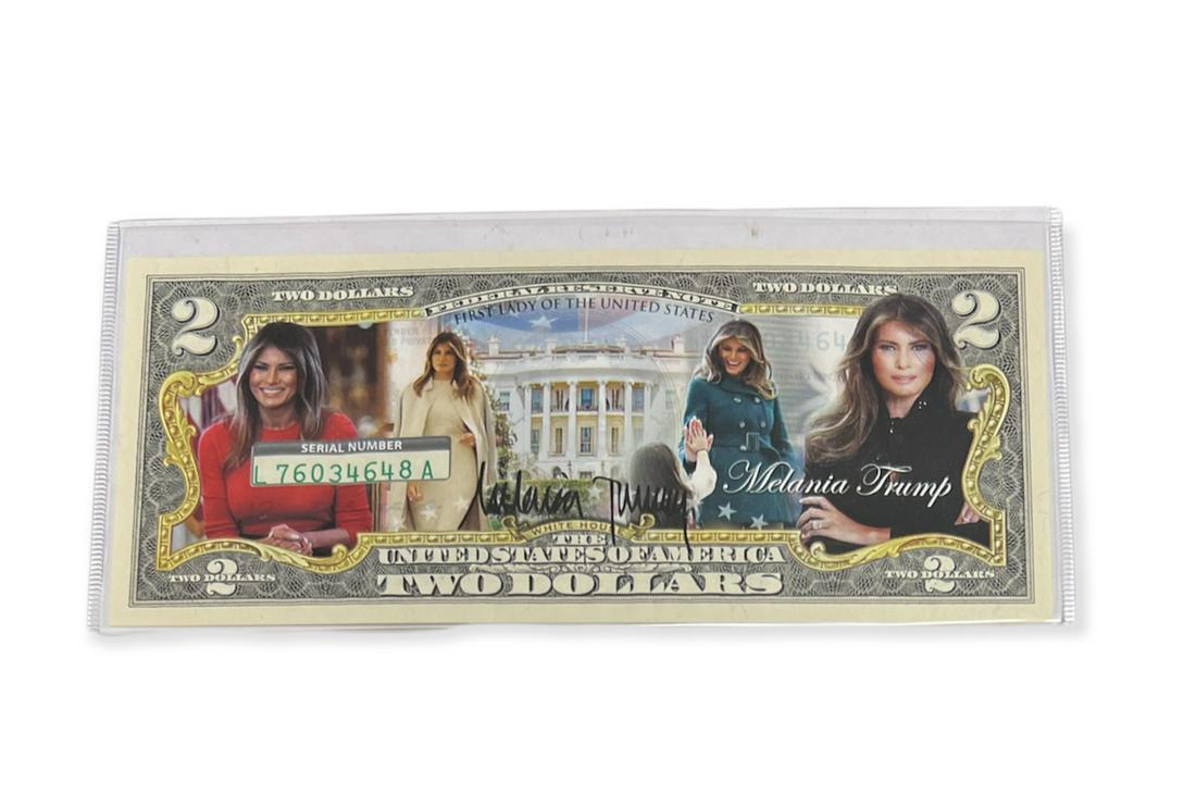Melania Trump - First Lady of the United States $2 Federal Reserve Note (1 of 2)