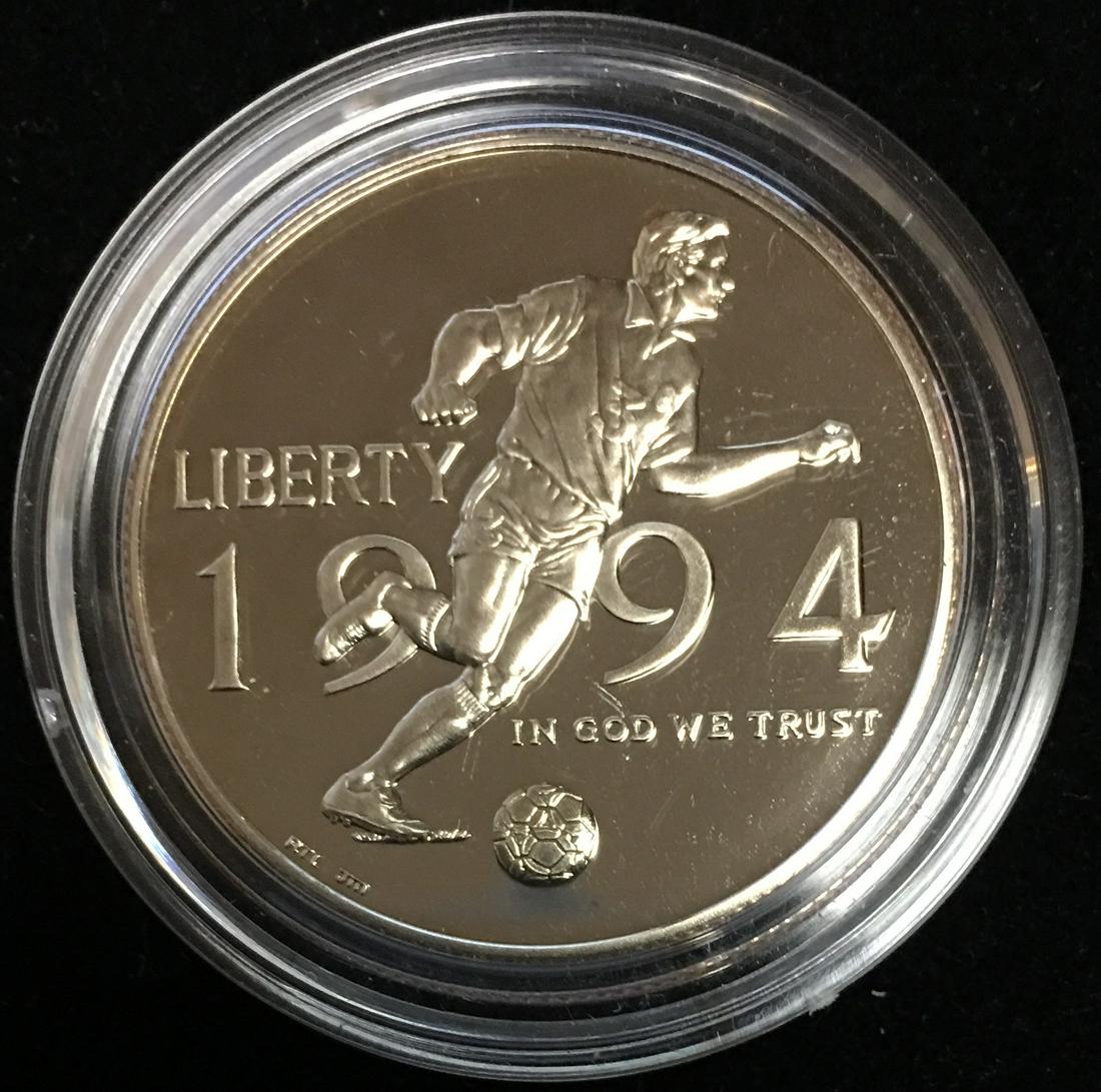 1994-P 50c World Cup Tournament - Soccer Commemorative Half Dollar Proof (1 of 2)