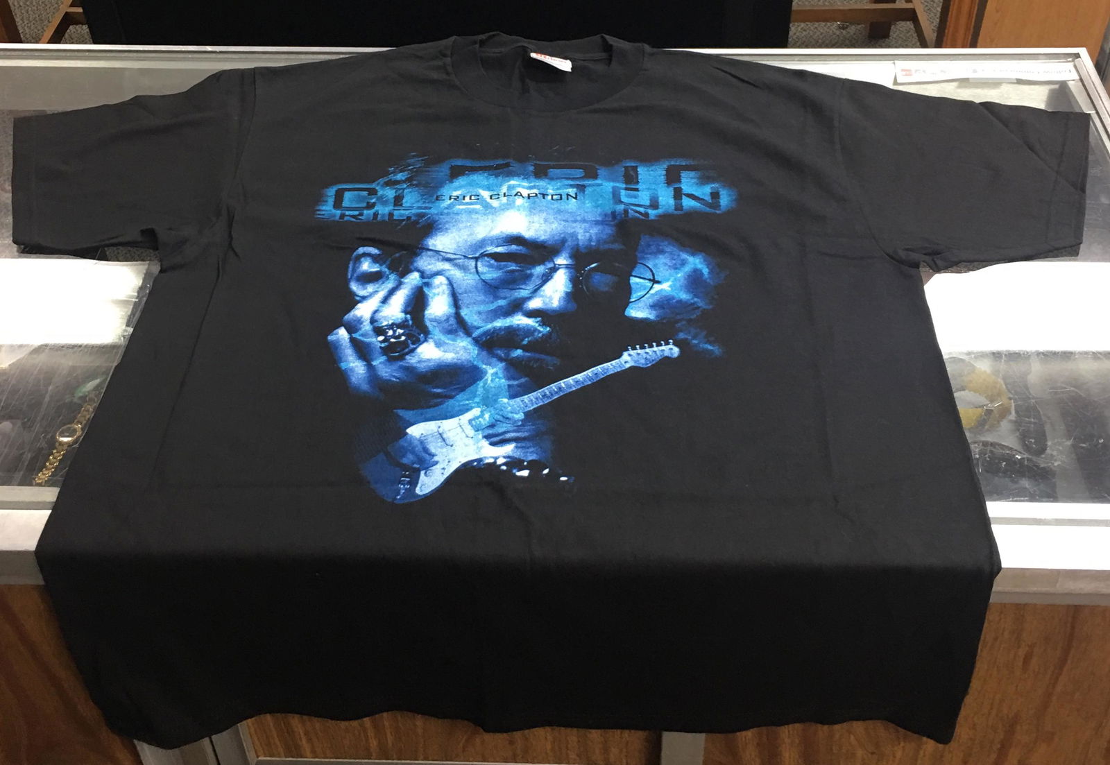 Vintage Eric Clapton World Tour 1998 Band Concert T-Shirt Size XG TG (1 of 6)