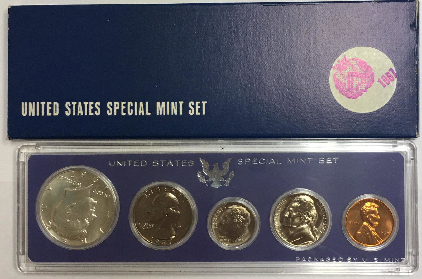 1967 Special Mint Set in Original Government Packaging (1 of 3)