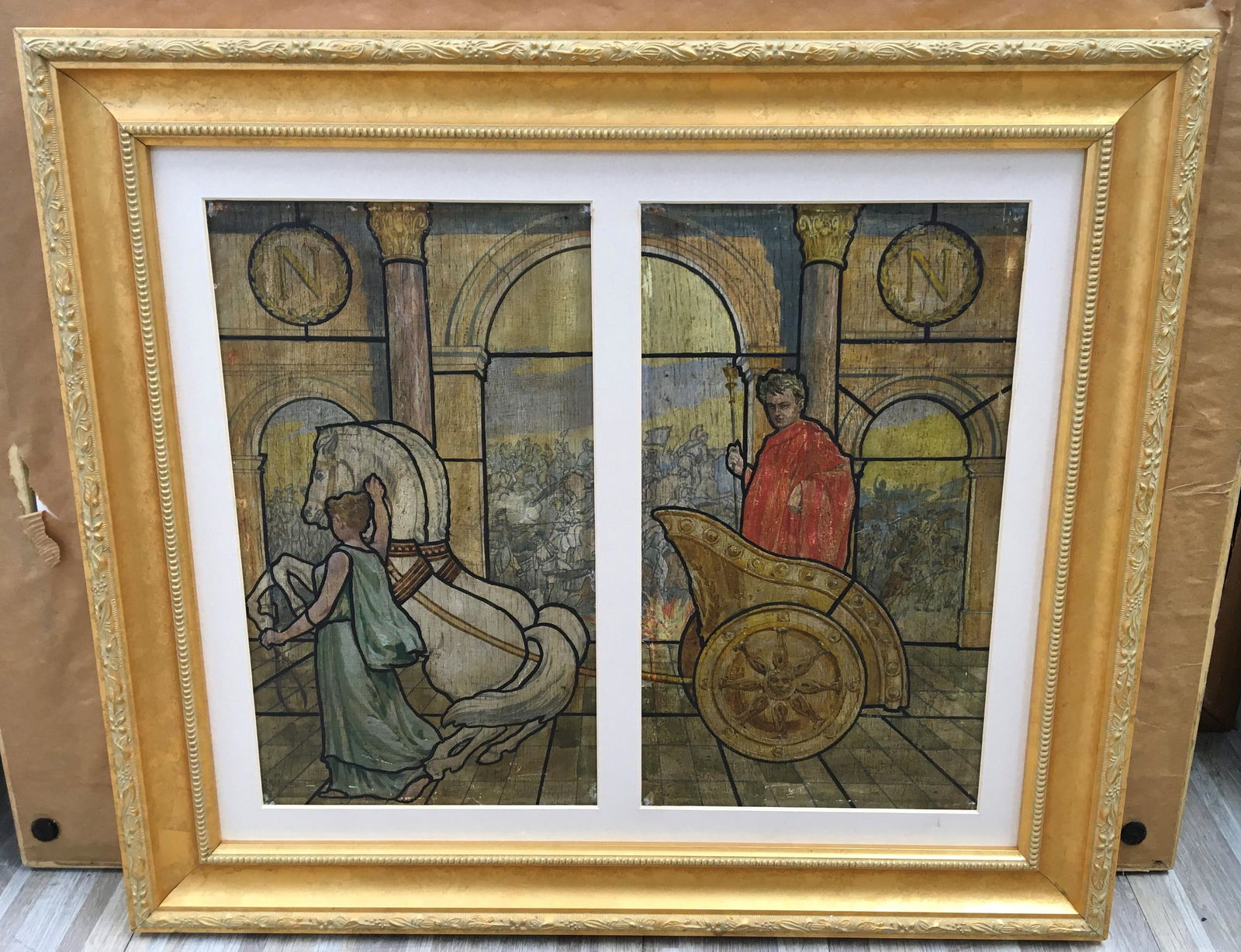 French School, Emperor Napoleon on Chariot (1 of 2)