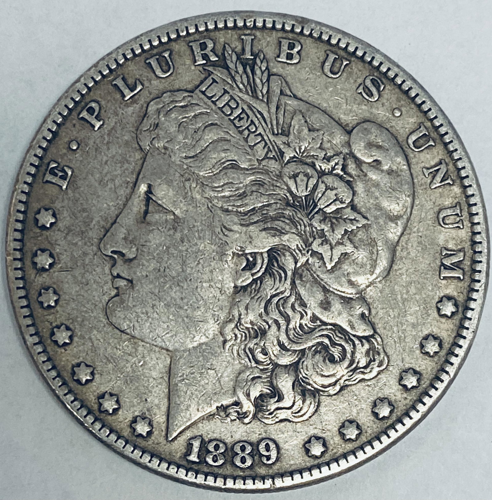 1889-P $1 Morgan Silver Dollar XF - 90% Silver (1 of 2)