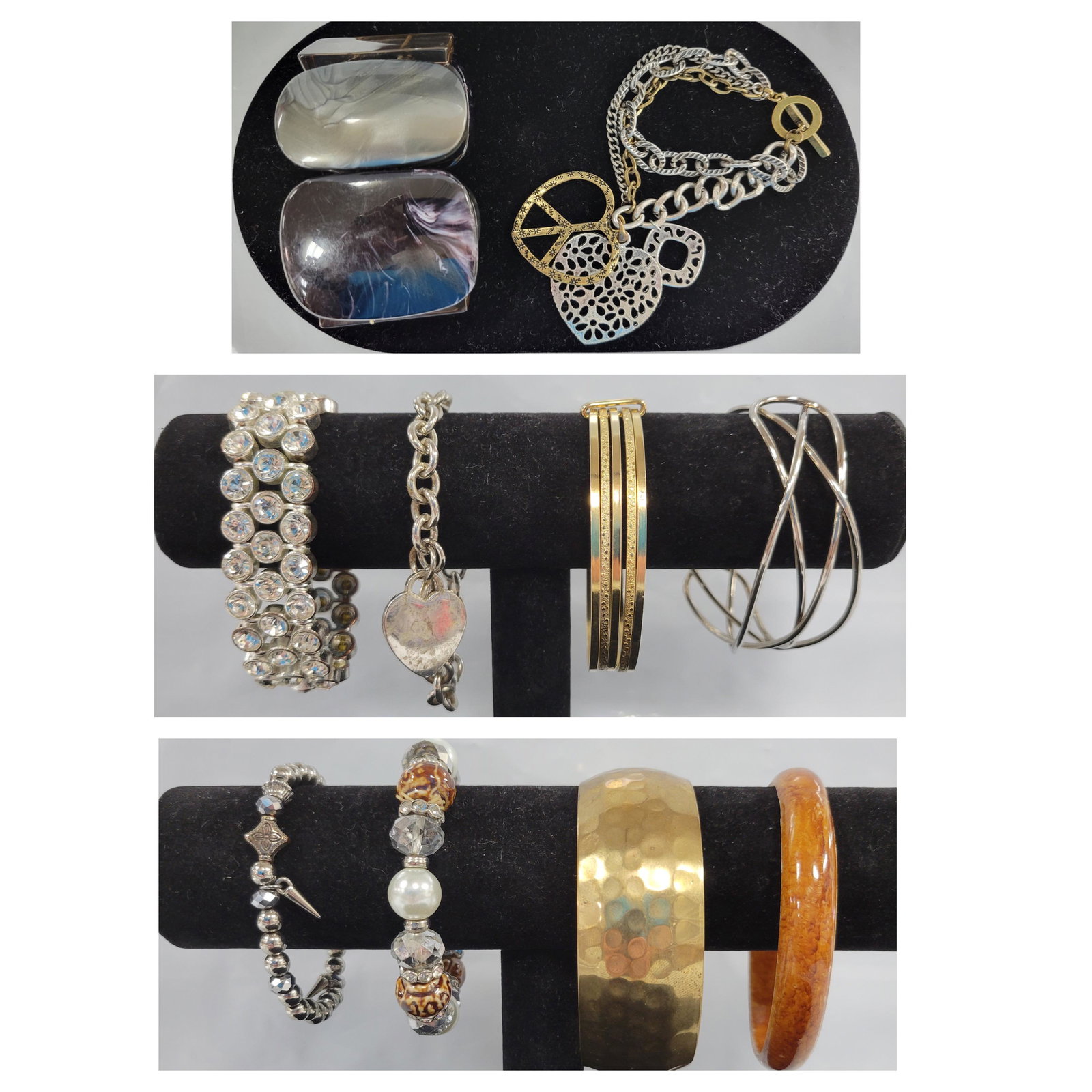 Lot of Women's Costume Jewelry Bracelets (1 of 4)