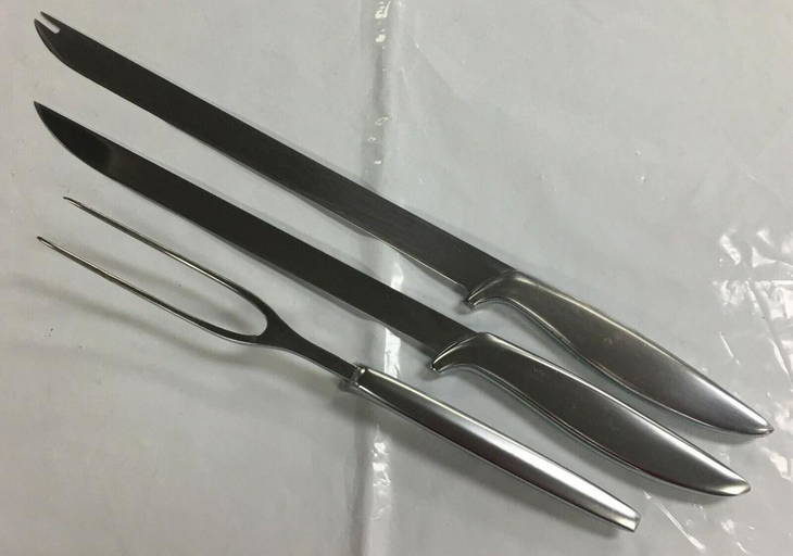 3Piece Gerber Carving Set ( Two Knives and Fork) without Box (0873