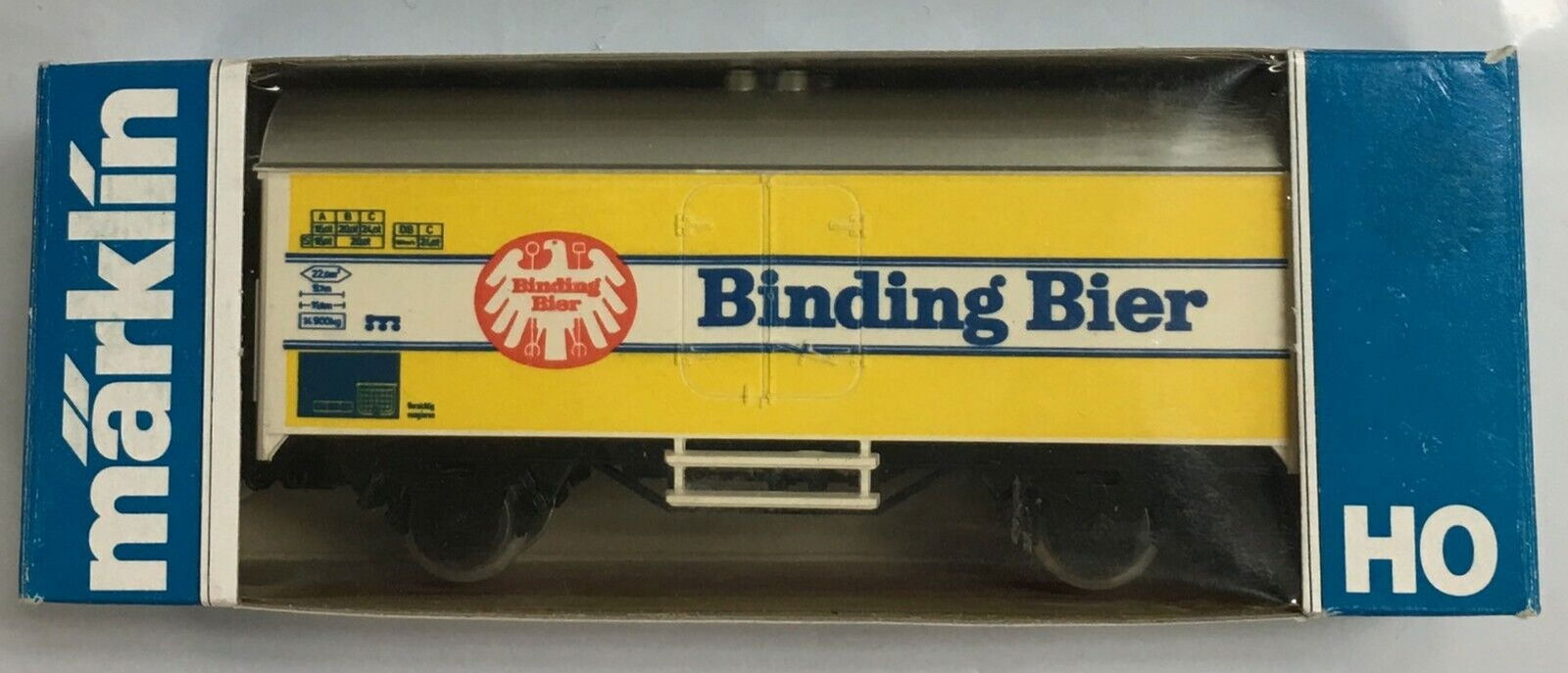 Marklin H0 4415 Binding Bier  Box Car (1 of 6)