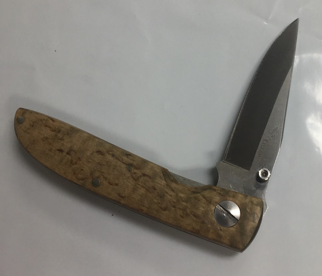 Kellam 0208e.u. Wood Handle Folding Pocket Knife Auction