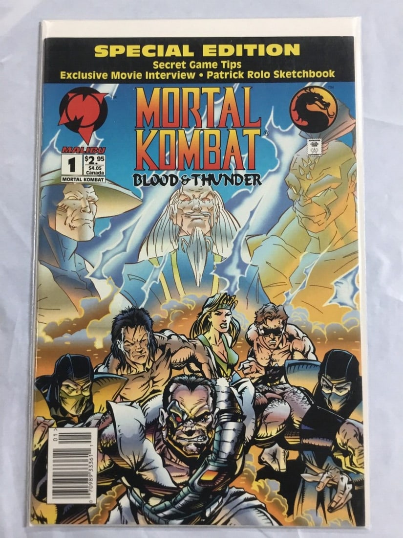 Mortal Kombat: Blood & Thunder #1 Special Edition Malibu Comics November 1994. (1 of 1)