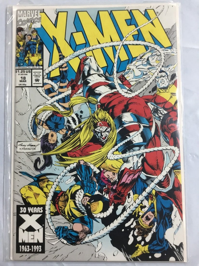 X-MEN # 18 (Marvel Comics, A Skinning of Souls Part 2, Mar 1993) NM (1 of 1)