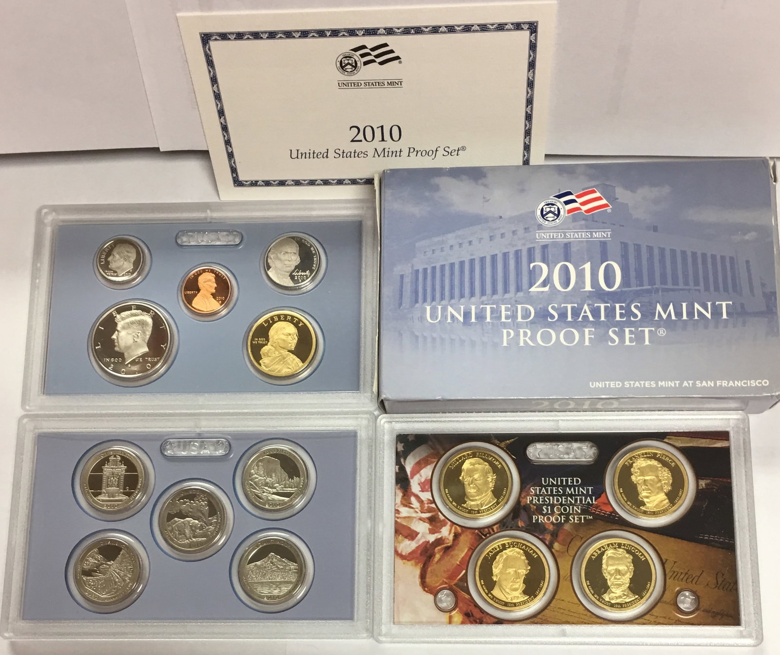 2010 S U.S. Mint Proof Set in Original Government Packaging PF (1 of 3)
