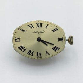 Vintage Mathey-Tissot Swiss 17J Unadj Ladies Wrist Watch Movement & Dial Runs
