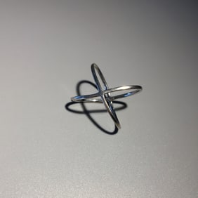 Sterling Silver Astrolabe Ring Size 15