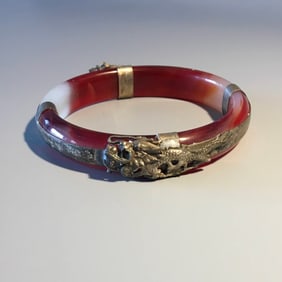 Chinese Bangle Cuff Bracelet