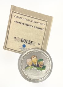 2007 Colorized History of America Commemorative Coin American Mint