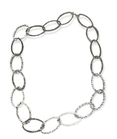 Sterling Silver Necklace 19" Made in Italy
