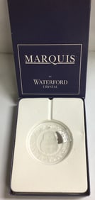 Marquis by Waterford Crystal Santa Ornament