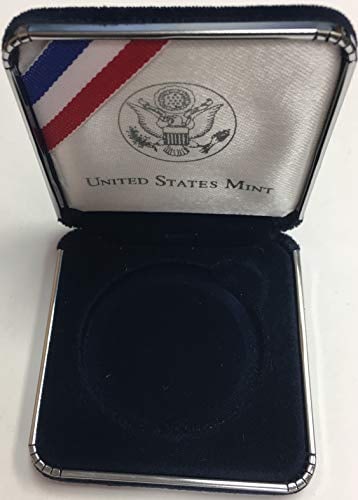 1983-2019 United States Mint Empty Blue Gift Box for Commemorative Dollars (1 of 1)