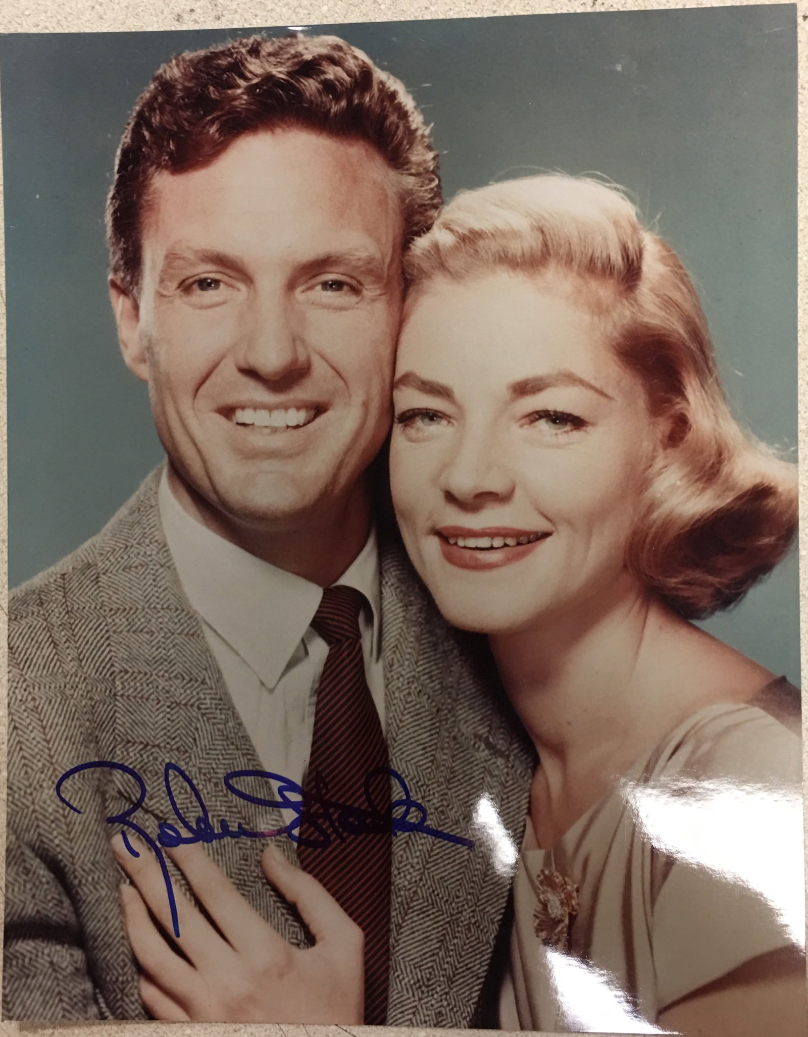 Autographed Robert 8x10 photo. (1 of 2)