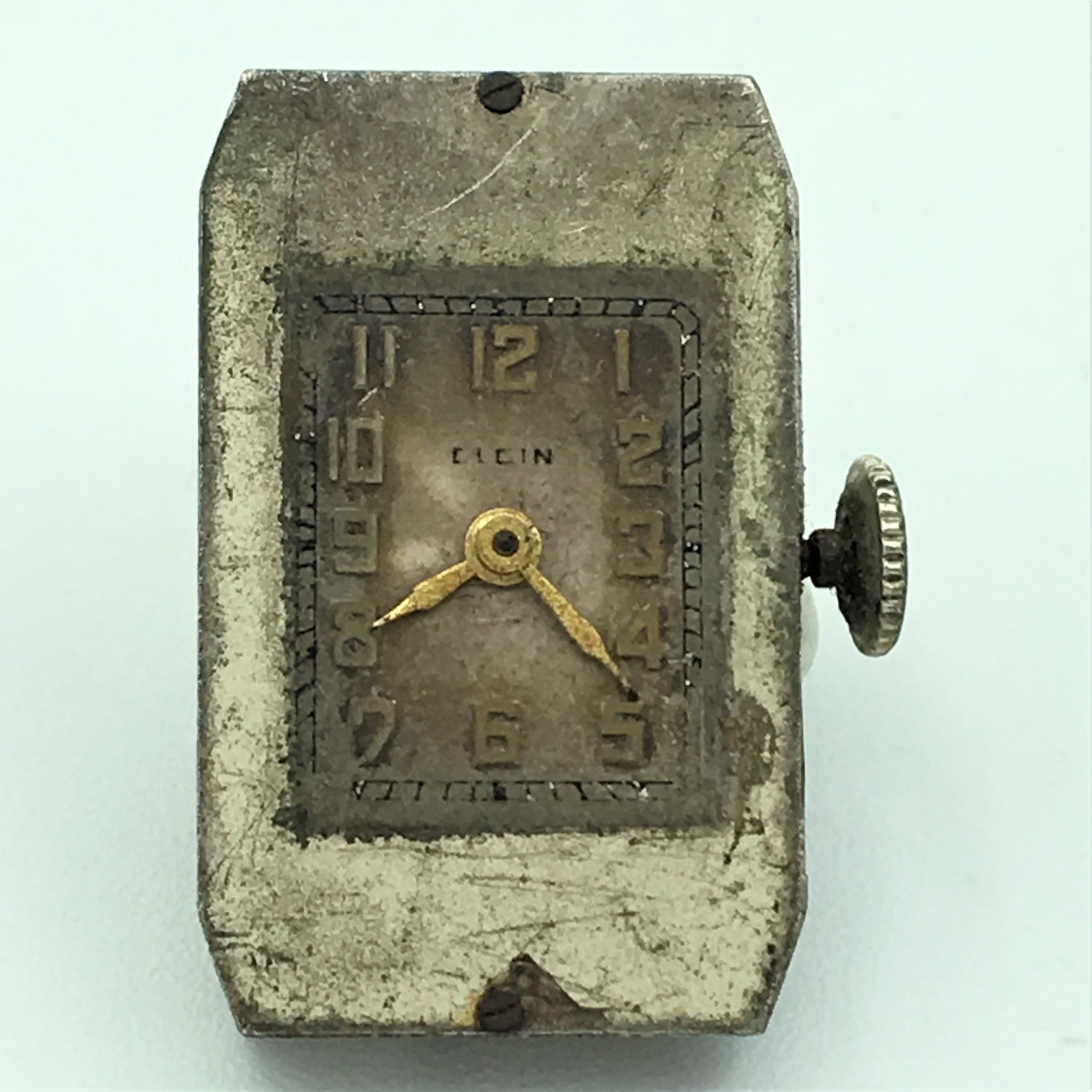 1933 Elgin 15 Jewel Model 1 Wrist Watch Movement Size 18/0s #33880745 (1 of 4)