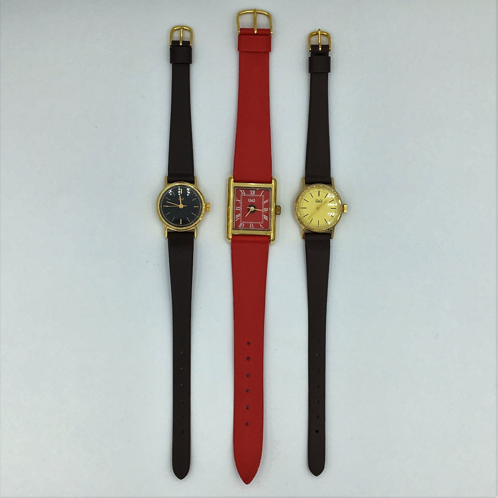 Lot 3 Q & Q Quartz Ladies Fashion Wrist Watches (1 of 2)