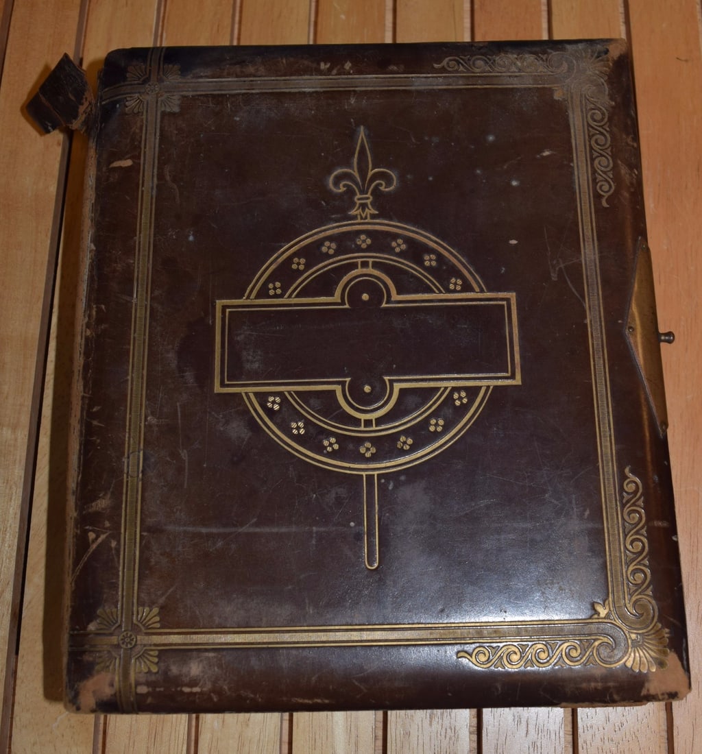 Anitque Photo Album with Photos from the 1800's and early 1900's (1 of 7)