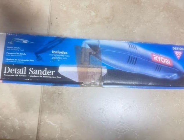 RYOBI Detail Sander DS11008 Corner/Edge Tool, Tested, Working (1 of 1)