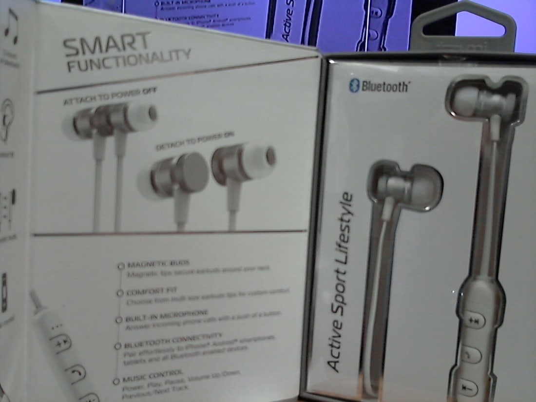 Tzumi Urban Series Wireless Earbuds NEW SEALED: The Tzumi Urban Series Wireless Earbuds are sleek and modern in-ear earbuds that come in a stylish silver color. They feature Bluetooth wireless technology, a built-in microphone, and are designed