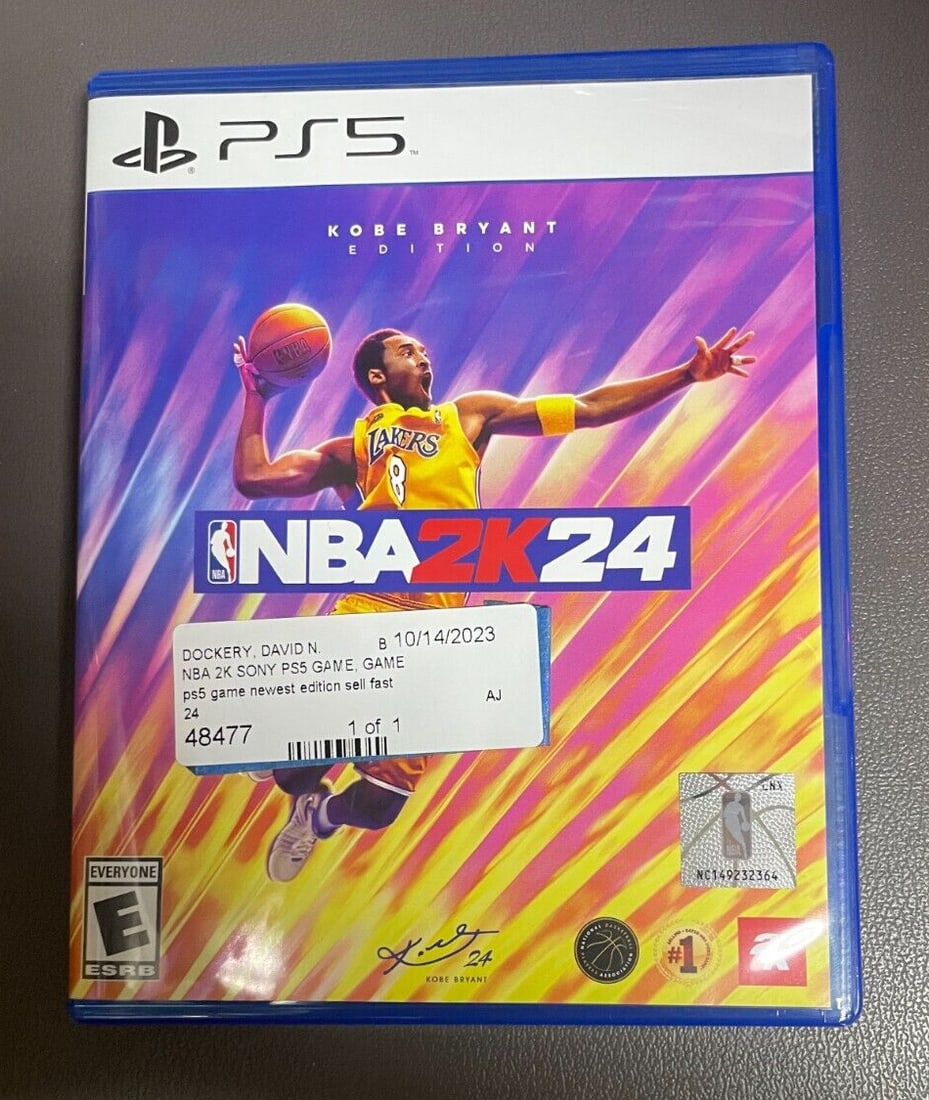 NBA 2k24 Pristine PS5: Experience the ultimate basketball simulation with the NBA 2K24 Kobe Bryant Edition for Sony PlayStation 5. This game features the legend himself, Kobe Bryant, as the cover athlete and includes exclus