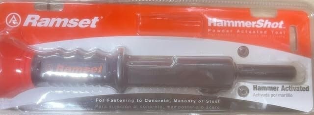 Ramset HammerShot 0.22 Caliber Single Shot Powder Actuated Tool NEW (1 of 2)