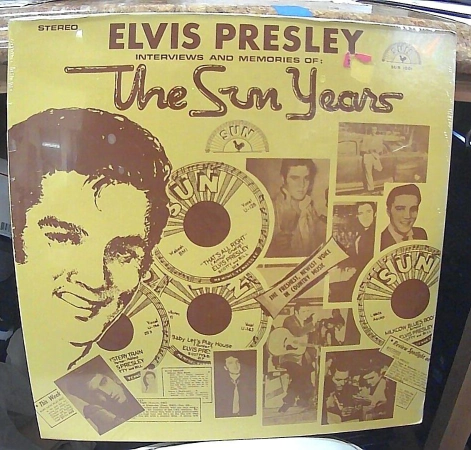 Still Sealed ? Elvis Presley The Sun Years SUN-1001 1977 rock and roll (1 of 2)
