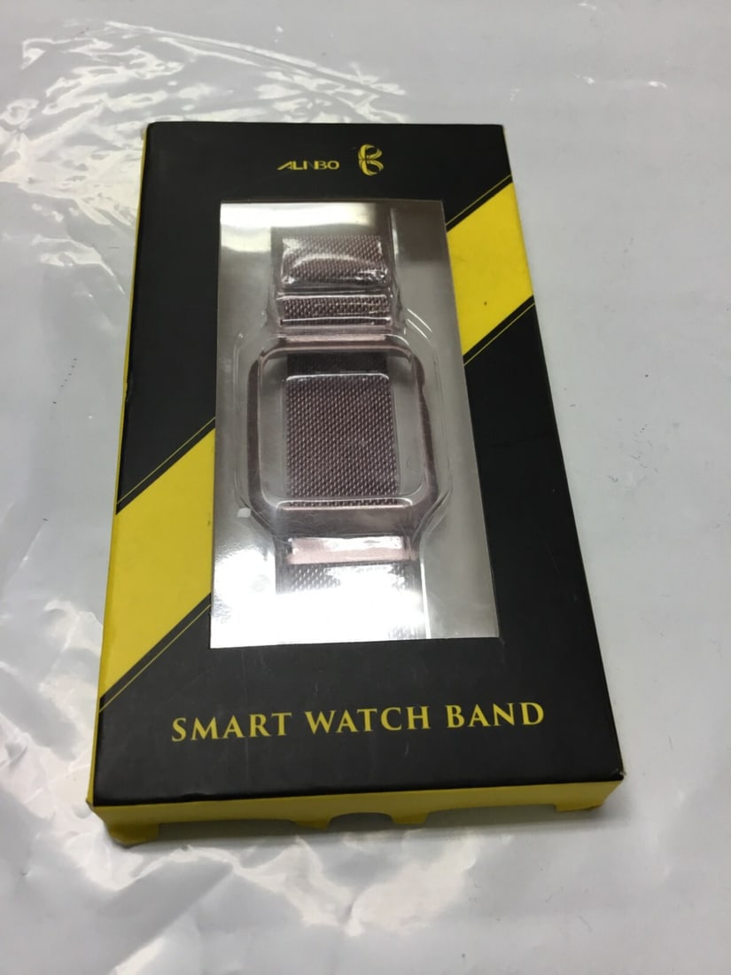 APPLE SMART WATCH BAND ROSE GOLD STAINLESS STEEL ALNBO 38MM: Elevate your style with this exquisite wristwatch band for your Apple Smart Watch. Crafted from high-quality stainless steel by ALNBO, this band is designed to give you a sleek and sophisticated look.