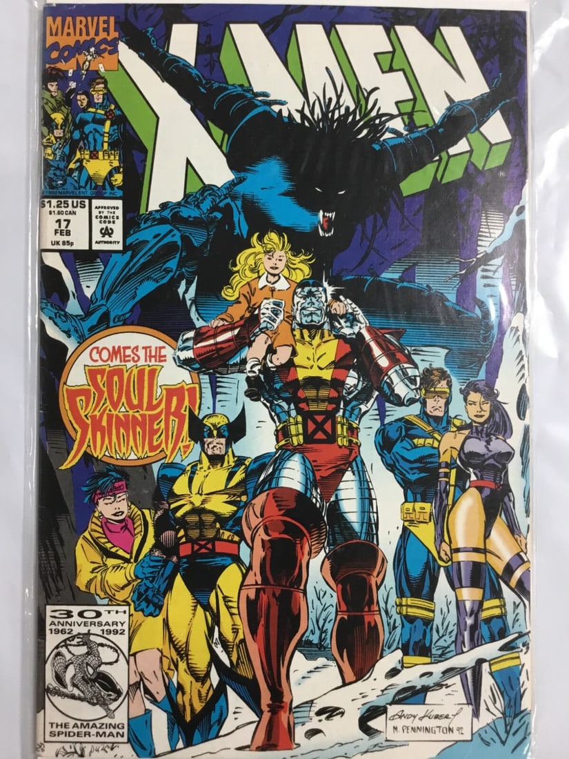X-Men #17 Feb. 1993 Marvel Comics NM+ (1 of 1)