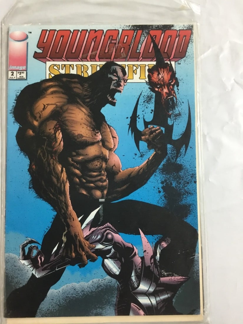 Youngblood: Strikefile # 2 - July 1993 - Image Comics - ( Flip Cover ) (1 of 1)